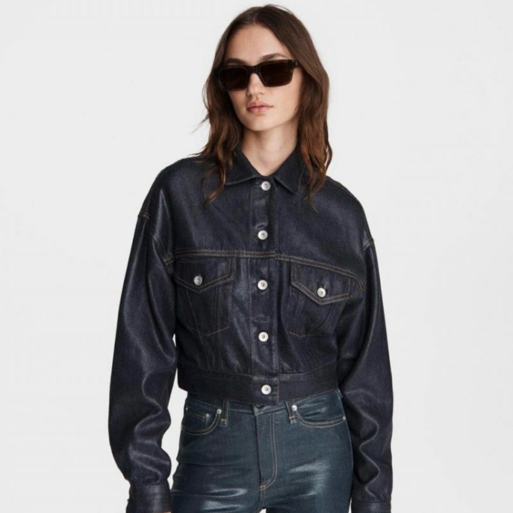 Stylish Black Denim Jacket
